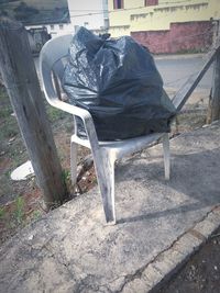 Man sitting on chair