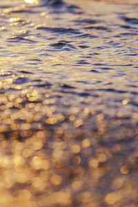 Full frame shot of rippled water