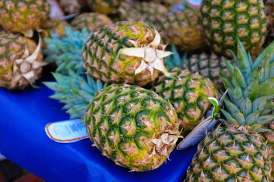 Close-up of fruits for sale in market