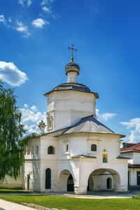 Church of st. john the evangelist in holy dormition monastery, staritsa, russia