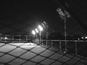 Street light at night