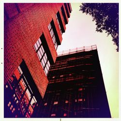 Low angle view of building against sky