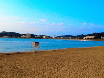 View of boats in sea