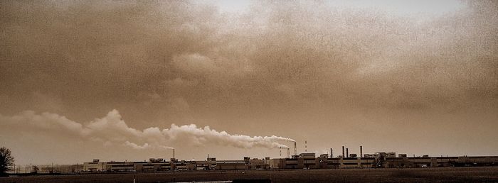 View of cloudy sky