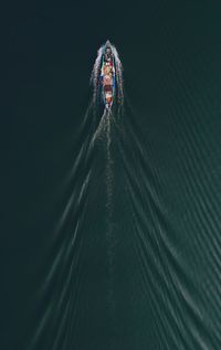 Full frame shot of rippled water