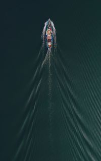 Full frame shot of rippled water