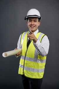 Portrait of a smiling young man