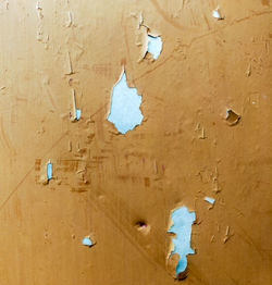 Full frame shot of broken wall