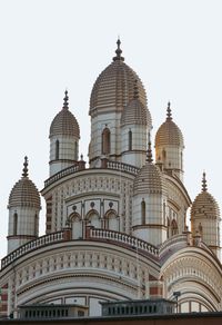 Low angle view of cathedral against clear sky