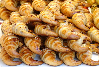 Full frame shot of onions for sale