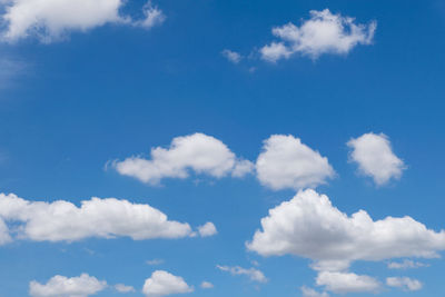 Low angle view of cloudy sky