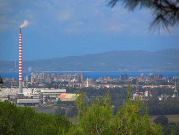 View of cityscape against sky