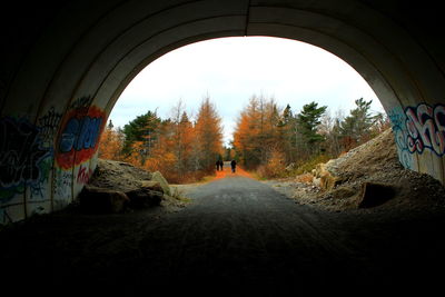 View of tunnel