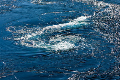 Full frame shot of rippled water