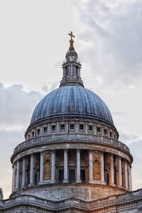 Low angle view of building against sky