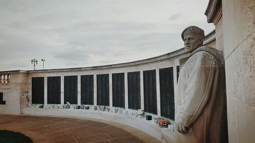 View of built structure against sky