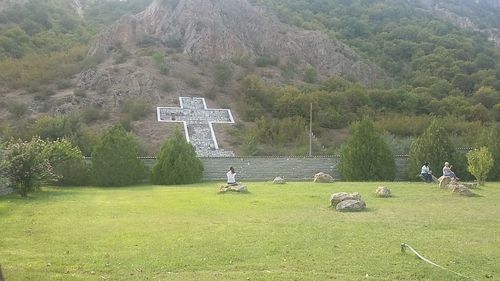 Scenic view of mountains