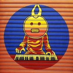 Close-up of multi colored umbrella