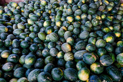 Full frame shot of fruits for sale at market