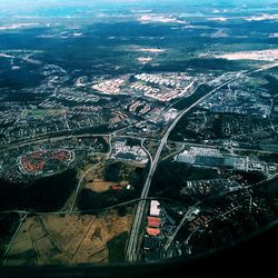 Aerial view of cityscape