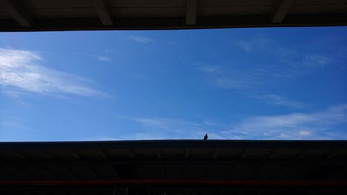 Low angle view of building against sky