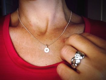 Close-up of man with tattoo