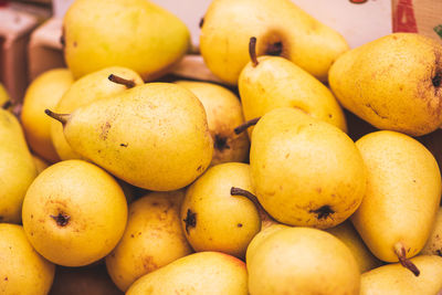 Full frame shot of fruits for sale at market stall