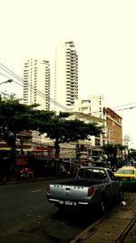 Buildings in city
