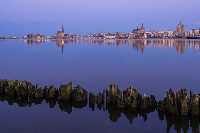 Panoramic view of city against sky