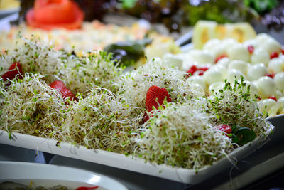 Close-up of berries in plate