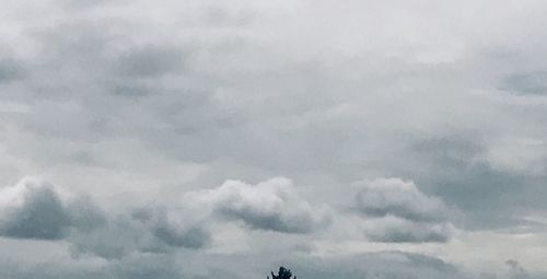 Low angle view of clouds in sky