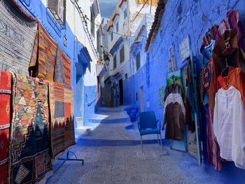 Street amidst buildings in town