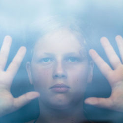 Close-up portrait of girl 