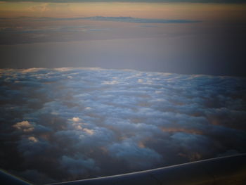 Aerial view of sea