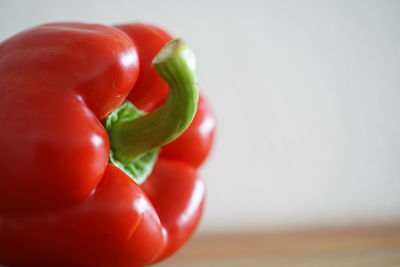 Close-up of red bell peppers