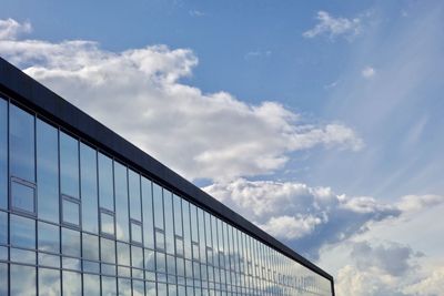 Low angle view of bridge against sky