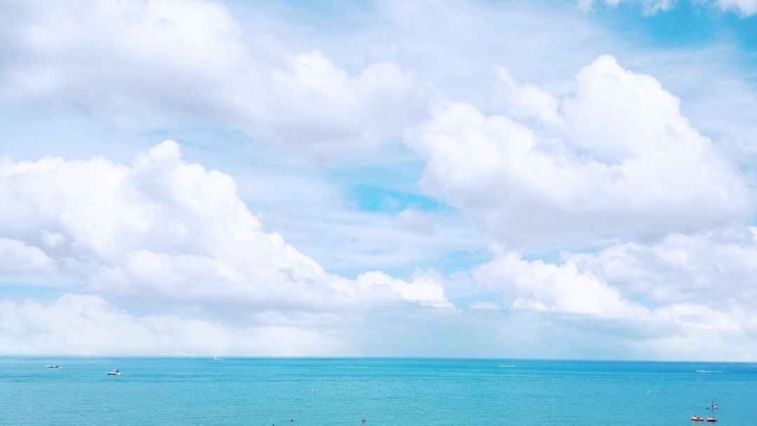 sea, sky, water, cloud - sky, scenics - nature, horizon, beauty in nature, horizon over water, tranquil scene, tranquility, day, blue, no people, nature, idyllic, waterfront, outdoors, non-urban scene, beach, turquoise colored