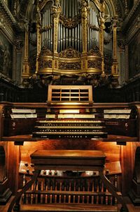 Interior of cathedral