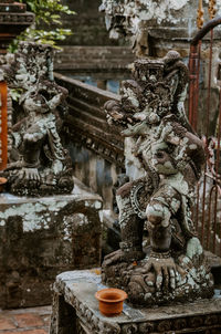 Close-up of fountain