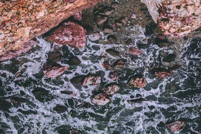 Full frame shot of rocks on rock