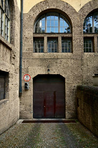 Exterior of old building