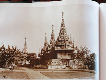 Traditional building against sky