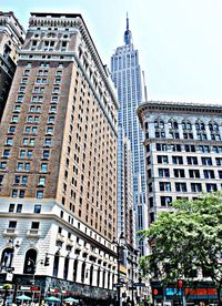Low angle view of buildings