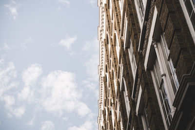 Low angle view of building against sky