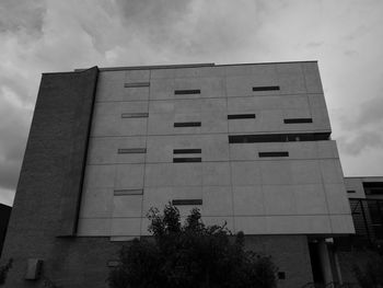 Low angle view of building against sky