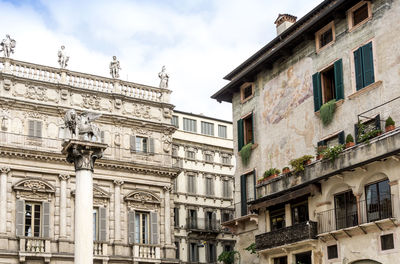 Low angle view of buildings