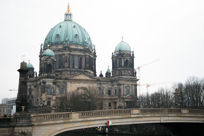 Low angle view of church