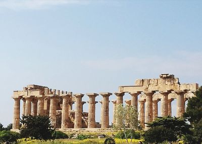View of historical building against sky