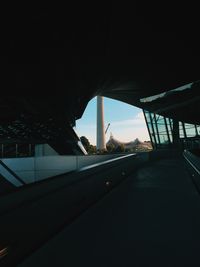 Close-up of bridge against sky