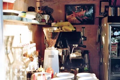 Food on table in restaurant